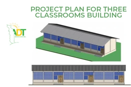 مشروع بناء مبنى الفصول الدراسية